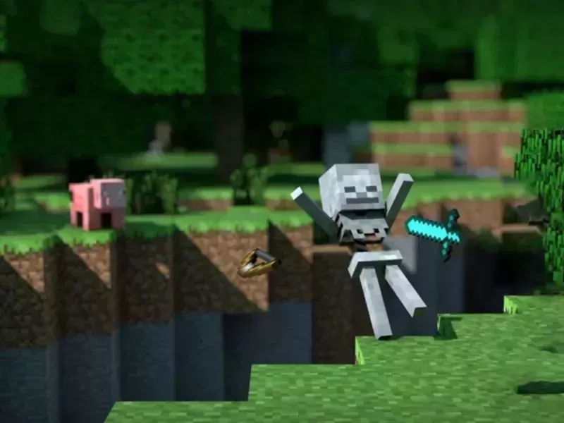 Xây nhà minecraft hiện đại - Chọn vị trí xây dựng phù hợp