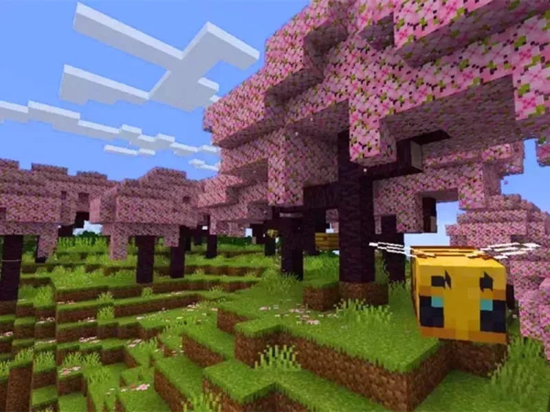 Xây thành phố trong minecraft - Phác thảo layout bằng block tạm Xây thành phố trong minecraft - Phác thảo layout bằng block tạm